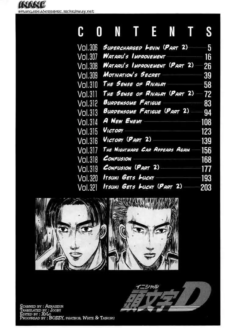 Initial D Chapter 306 4